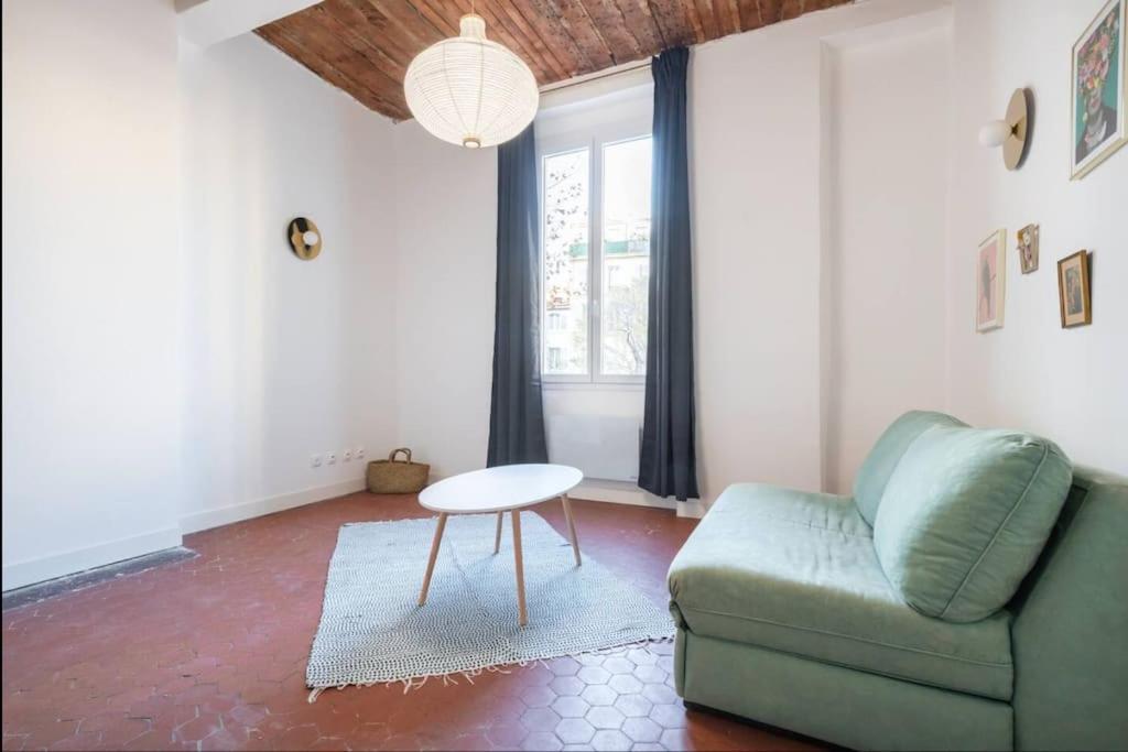 Super T2 Cosy Cours Julien 32Dam Lejlighed Marseille Eksteriør billede